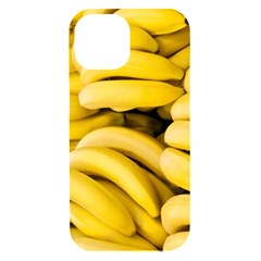 Bananas, Macro, Fruits, Ripe Bananas Iphone 15 Black Uv Print Pc Hardshell Case by kyorashop23