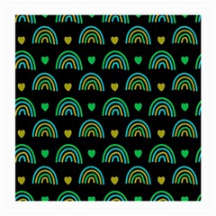 Dark Rainbow Pattern  Medium Glasses Cloth (2 Sides) by ConteMonfrey