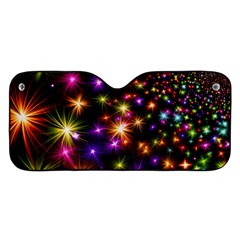 Star Colorful Christmas Abstract Car Windshield Sunshade by Dutashop