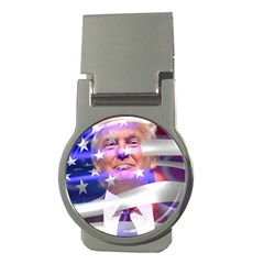 Donald Trump Flag Money Clips (round)  by vintagetrump