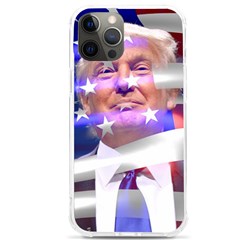 Donald Trump Flag Iphone 12 Pro Max Tpu Uv Print Case by vintagetrump