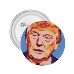 Orange Donald Trump 2 25  Buttons by vintagetrump