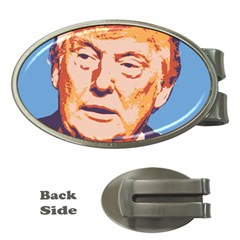 Orange Donald Trump Money Clips (oval)  by vintagetrump