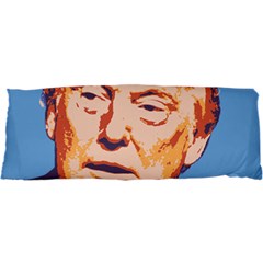 Orange Donald Trump 25 x67  Body Pillow Case Dakimakura (two Sides) by vintagetrump