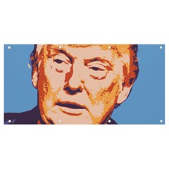 Orange Donald Trump Banner And Sign 8  X 4  by vintagetrump