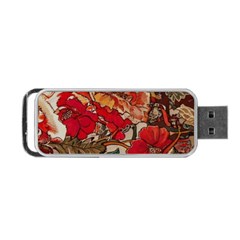 Floral Design 05 Portable Usb Flash (one Side) by myclothy