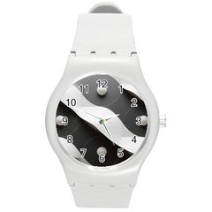 Geometric Design O6 Round Plastic Sport Watch (m) by myclothy