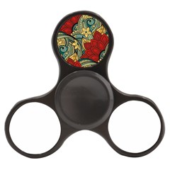 Pattern Shape Colorful Flower Leaves Finger Spinner by Posterlux