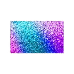 Rainbow Colors Colorful Pattern Sticker (rectangular) by Posterlux