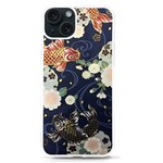 Japanese Wave Koi Illustration Pattern iPhone 15 TPU UV Print Case Front