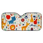 Pet Animal 03 Car Windshield Sunshade Front