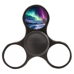 Northern Lights Aurora Night Nature Finger Spinner by Posterlux