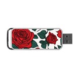 Roses Portable USB Flash (One Side) Front