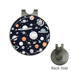 Space Galaxy Universe Stars Sky Hat Clips With Golf Markers by Paksenen