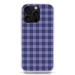 Purple Plaid Tartan 1 Iphone 16 Pro Tpu Uv Print Case by dressshop