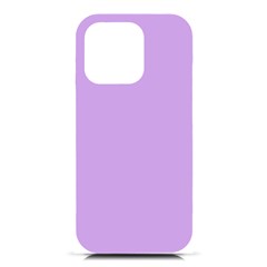 Luscious Lavender Hex #cca3e7 Iphone 16 Pro Black Uv Print Pc Hardshell Case by dressshop