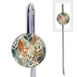 Leaves Pattern Flora Book Mark Front