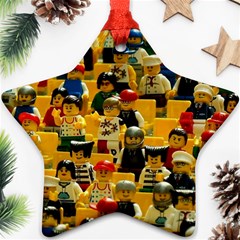 Lego People, Games Star Ornament (two Sides) by kyorashop23