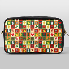 Template Christmas Pattern Toiletries Bag (one Side) by Proyonanggan