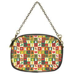 Template Christmas Pattern Chain Purse (one Side) by Proyonanggan