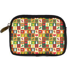 Template Christmas Pattern Digital Camera Leather Case by Proyonanggan