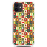 Template Christmas Pattern iPhone 12/12 Pro TPU UV Print Case Front