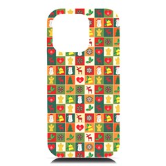 Template Christmas Pattern Iphone 16 Pro Max Black Uv Print Pc Hardshell Case by Proyonanggan