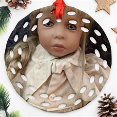 Designer,s Doll-1 Ornament (round Filigree) by bestdesignintheworld