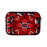 Mid Century Retro Floral 1970s 1960s Pattern 105 Apple iPad Mini Zipper Cases Front